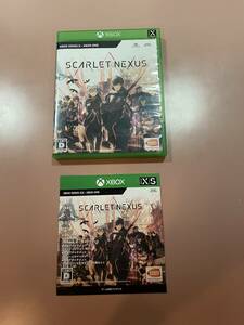 早期購入版 Xbox Series X Xbox One ★スカーレットネクサス★used☆Scarlet Nexus☆import Japan