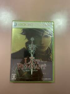 未開封 Xbox360★ラストレムナント★☆Last remnant☆import Japan