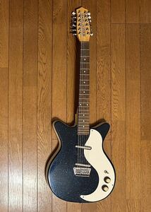 【レア】Danelectro DC12 12弦ギター ダンエレクトロ エレキギター メタリックブルー