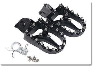  aluminium 7075-T6 Ultra wide step pedal black KTM 50 65 85 125 150 200 250 300 350 390 400 450 500 525 530 Free Ride 