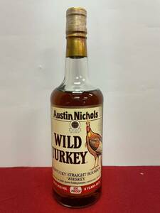 古酒 未開栓 WILD TURKEY 8年 01/24/96 ワイルド ターキー ケンタッキー バーボン ウイスキー 金キャップ 750ml 50,5%