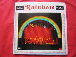 ■レインボー（Rainbow）/　Rainbow　On　Stage　/　国内盤2枚組LPレコード　