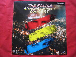 ■レーザーディスク・LD■　ポリス（THE　POLICE）/　synchronicity　concert　/　国内盤LD