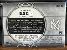 2013 Topps MLB BABE RUTH ベーブ ルース　メダルカード_画像2