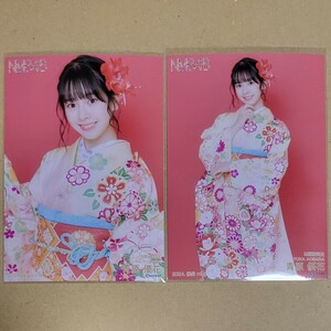 NMB48 青原優花 福袋 2024 生写真 2種 コンプ