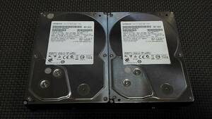 Hitachi HDS721010CLA332 SATA 1TB 2個セット① 送込み即決