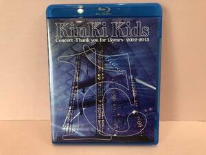 KinKi Kids Concert -Thank you for 15years- 2012-2013(Blu-ray仕様) 中古品 symd073237