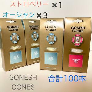 GONESH CONES ガーネッシュ コーン オーシャン　ストロベリー　4個