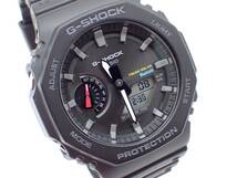 美品 稼働品☆1円～☆CASIO カシオ ソーラー メンズ腕時計 G-SHOCK GA-B2100 タフソーラー Bluetooth デジアナ ブラックカラー/E52217_画像3