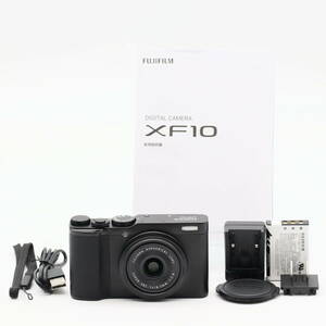 新品級 | FUJIFILM 富士フイルム デジタルカメラ XF10 ブラック XF10-B #2996