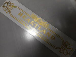 送料込　HEARTLAND ハートランド ステッカー 横560ｍｍ 縦約121ｍｍ　1枚 40色　ハイグレード耐候６年 DAIWA ダイワ