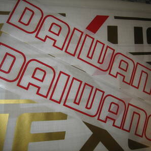 即決 DAIWA ダイワ ステッカー 横280ｍｍ 白 色サイズ限定 1枚 ハイグレード耐候６年 Feel Aliveの画像6