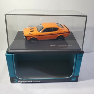 MTECH エポック 1/43「三菱 コルト ギャラン GTO MR 1970 オレンジ」 エムテック 新品未使用 160