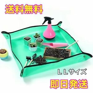 【SALE】園芸シートＬＬ 植え替え マット 移植 ガーデニング 汚れ防止 陶芸や工作など