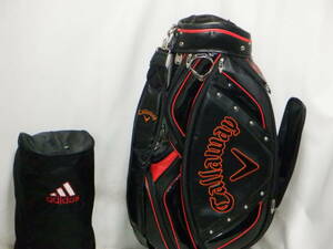 ★訳アリ★Callaway キャロウエイ オーセンティック 9.0型★中古★アスリートスタッフバック（BKｘRED）