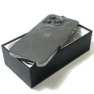 【ジャンク品】Apple｜iPhone 13 Pro 128GB｜SIMフリー｜最大バッテリー容量85%｜グラファイト｜動作確認済｜速達発送可