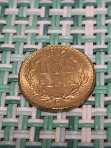 K21.6 メキシコ 2ペソ金貨 コイン