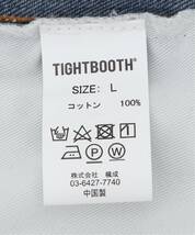 TIGHTBOOTH ◆タイトブース デニム ベイカーパンツＬ_画像7