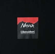 NANGA×LIBERAIDERS ／ナンガ×リベレイダー◆ロンTシャツ／黒M_画像3