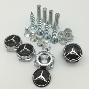  Mercedes * Benz BENZ number plate. screw screw bolt dress up bolt cover car anti-theft screw 4 piece set 01 number 