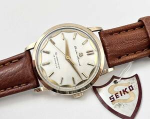 SEIKO S MARVEL セイコー マーベル 14012 手巻き 19石 赤機械 14K GOLD FILLED 1958年製 【希少】