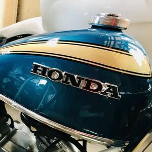  excellent article made in Japan 2 piece handsome new goods Monkey CB750 specification custom . exactly made of metal high class Honda emblem left right SET Z50J Cub Gorilla 
