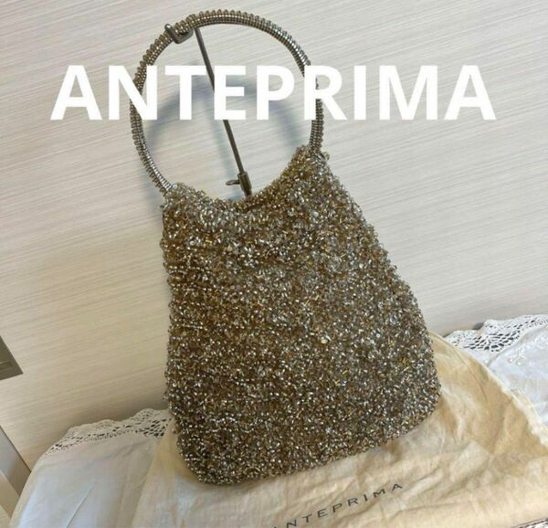 ANTEPRIMA アンテプリマ ワイヤーバッグ トートバッグ ハンドバッグ ゴールド系