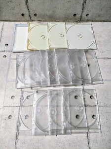 DVDケース　CDケース プラケース 15点セット