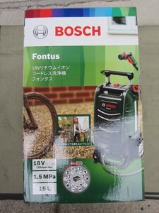  new goods unused! Bosch (BOSCH) 18V cordless washing machine Fontus( phone tas)