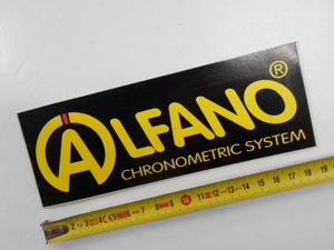 free shipping * ALFANO * sticker large 