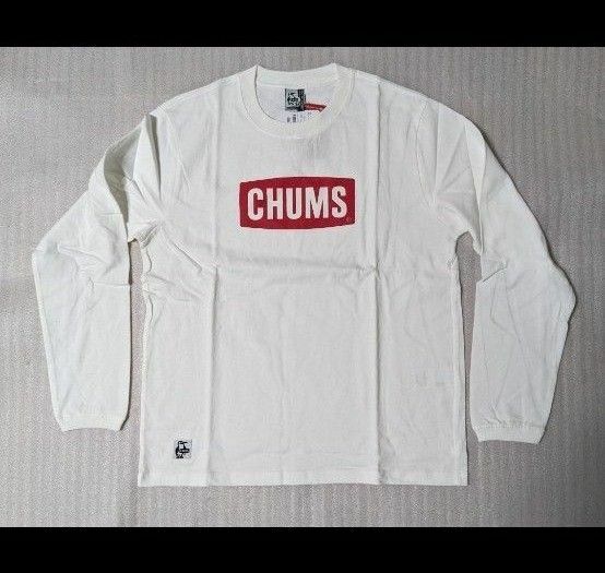 新品 チャムス ボートロゴ Tシャツ 長袖 L ロンT フリークスストア別注 CHUMS Tシャツ