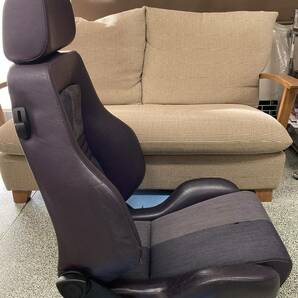 RECARO レカロシート レザー バイオレット L-Modular Lモデュラー セミバケット 中古 Bの画像2