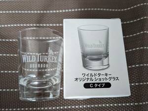 ◆ワイルドターキー オリジナルショットグラス Cタイプ WILD TURKEY【送料無料】◆