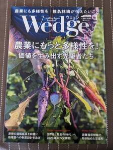 ◆Wedge (ウェッジ) 2023年1月号/椎名林檎【送料無料】◆
