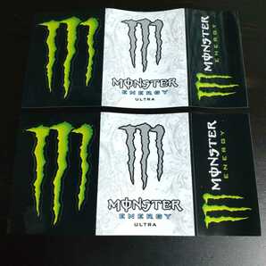 MONSTER ENERGY モンスターエナジー ステッカー 2シートの画像1