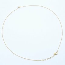 STAR JEWELRY スタージュエリー ミステリアスハート ネックレス K18YG/ダイヤモンド0.10ct【いおき質店】_画像3