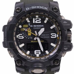 カシオ G-SHOCK マッドマスター ソーラー電波 トリプルセンサーVer.3 アナデジ メンズ 腕時計 GWG-1000-1A3JF【いおき質店】