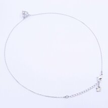 SWAROVSKI スワロフスキー スパークリング ダンス ハート ネックレス 5272365 シルバー色金具/スワロフスキークリスタル【いおき質店】_画像3