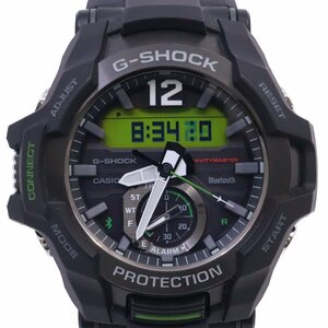 カシオ G-SHOCK グラビティマスター タフソーラー Bluetooth搭載 アナデジ メンズ 腕時計 ブラック×グリーン BR-B100-1A3JF【いおき質店】