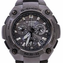 カシオ G-SHOCK MR-G ソーラー電波 メンズ 腕時計 ブラック チタン アナログモデル MRG-7500BJ-1AJF【いおき質店】_画像1