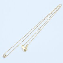 agete アガット ネックレス K18/ダイヤモンド0.07ct【いおき質店】_画像2