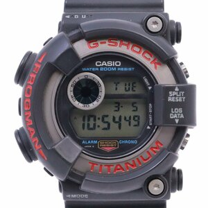 Casio g-Shock Frogman Quartz Men's Watch Titanium Titanium Подличная смола группа DW-8200-1A