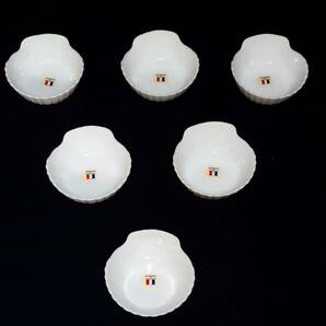 ⑯・ GEKKEIKAN 貝の小鉢6個 フランスディラン製 月桂冠粗品の画像1