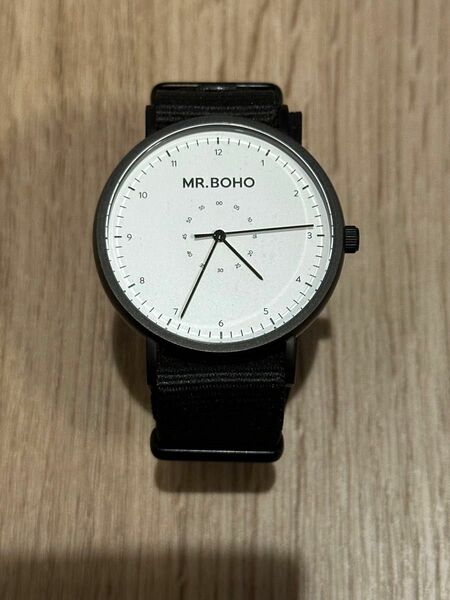 【新品未使用】MR.BOHO WATCH 腕時計　盤面ホワイト