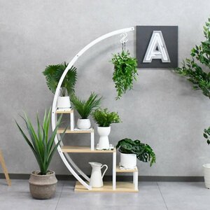 [ limitation free shipping ] green rack display shelf decorative plant rack outlet furniture [ new goods unused exhibition goods ]KEN