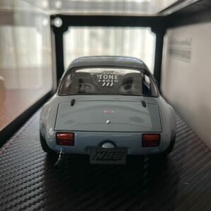 【送料込み】1/18 Toyota Sports 800 NOB Hachi 2023 TAS Ver Light Gray [イグニッションモデル ※谷口信輝サイン入り※ NOBの画像4