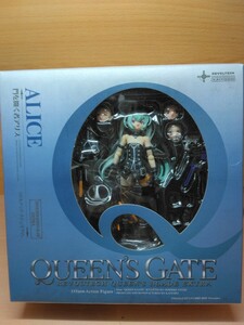  Kaiyodo Revoltech Queen z gate .. open person Alice the first version obi less box scratch lack of damage less Queen's Blade hobby Japan 