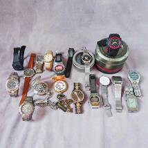 ●現品限り●メンズ 腕時計 まとめ売り 17点 G-shock Ironman Benrus Dufa Elgin Kenneth Cole Timex Skagen●掘り出し物があるかも！？●_画像1