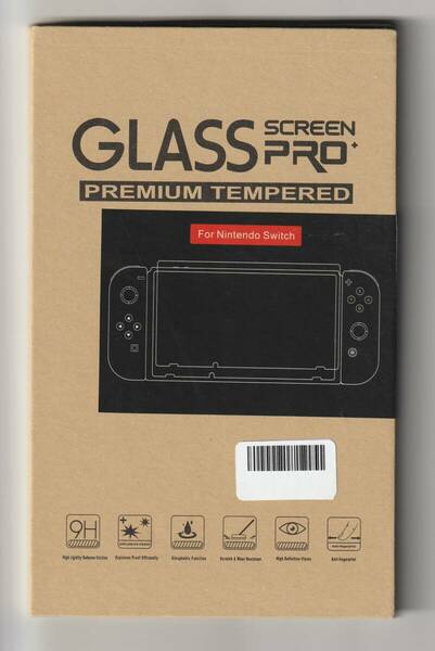 送料無料【新品】2枚入り Nintendo Switch専用 硬度9H 強化ガラス フィルム 2枚入り■保護フィルム 任天堂■ニンテンドー スイッチ