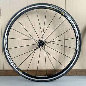 MAVIC AKSIUM マビック アクシウム ホイール  前後セット チューブレス:UST TYRE 622x19TC Vittoria ZAFFIRO SLICK 700x25c 22-662の画像3